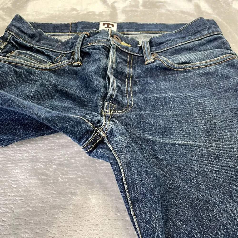 Need Supply x Tellason Denim Jean Men 30x29 Blue Selvedge Redline White Oak RARE